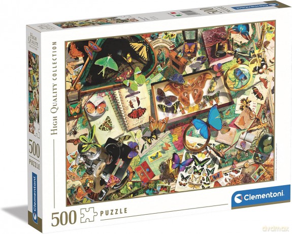 CLEMENTONI 500 el. HQ The Butterfly Collector [PUZZLE]