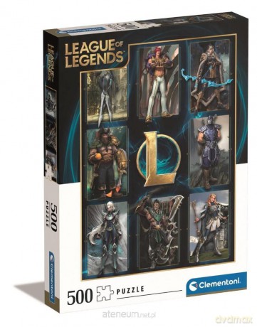 CLEMENTONI 500 el. League of Legends [PUZZLE]