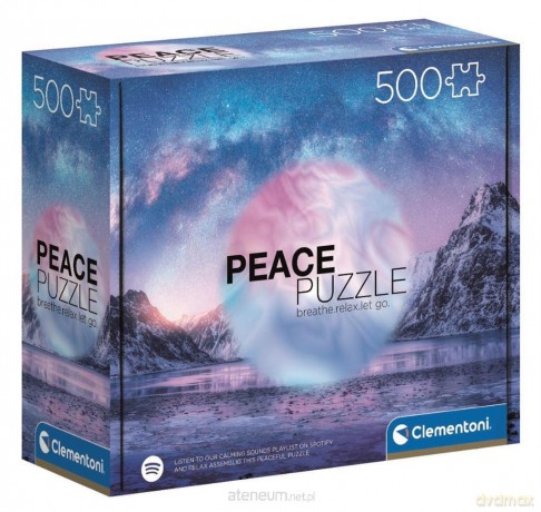 CLEMENTONI 500 el. Peace Collection Light Blue [PUZZLE]