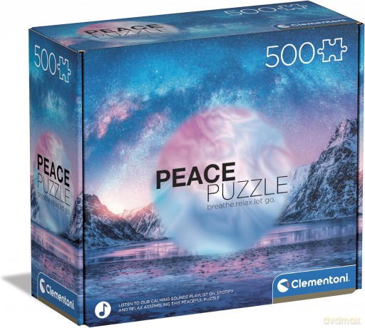 CLEMENTONI 500 el. Peace Collection Light Blue [PUZZLE]