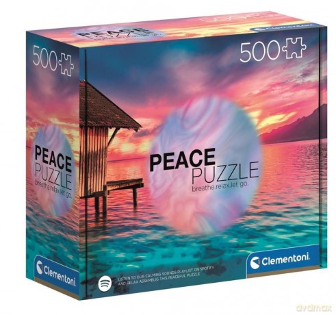 CLEMENTONI 500 el. Peace Collection Living the Present [PUZZLE]