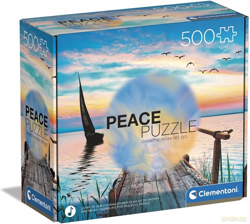 CLEMENTONI 500 el. Peace Collection Peaceful Wind [PUZZLE]