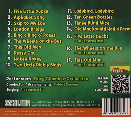 English Songs for Kids: Five Little Ducks.. [CD]