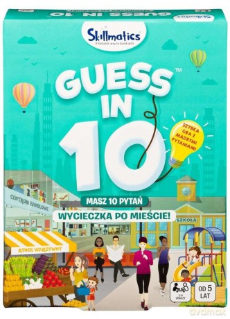 Gra Skillmatics Guess in 10 Miasta całego świata 6062590