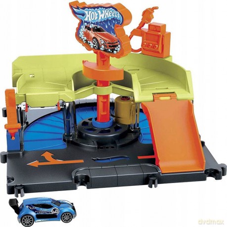 Hot Wheels City mały zestaw z autkiem HDR27