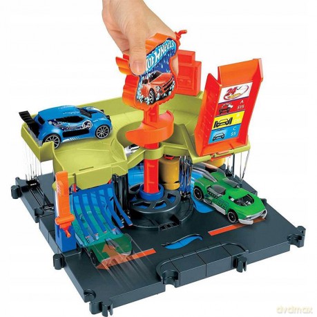 Hot Wheels City mały zestaw z autkiem HDR27