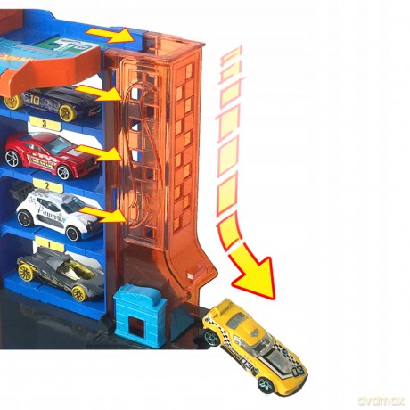 Hot Wheels City mały zestaw z autkiem HDR28