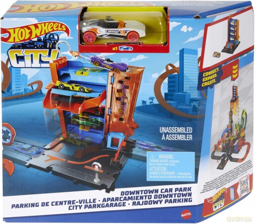 Hot Wheels City mały zestaw z autkiem HDR28