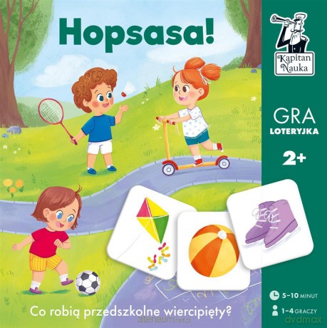 Kapitan Nauka. Hopsasa! Gra loteryjka [GRA]