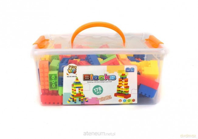 Klocki budowlane 178 el. [KLOCKI]
