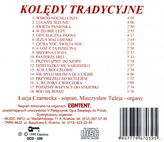 Kolędy Tradycyjne [CD]
