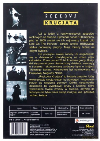U2: Rockowa krucjata - Inne oblicze zespołu [DVD]