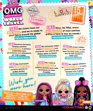 LOL Surprise OMG Travel Doll Sunset