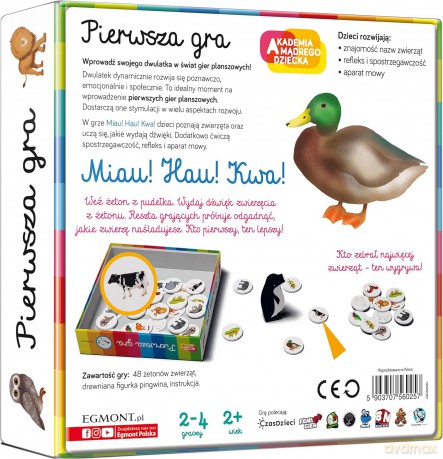 Miau! Hau! Kwa! Pierwsza Gra [GRA]