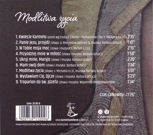 Modlitwa życia [CD]