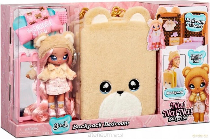 Na! Na! Na! Surprise 3w1 Backpack Teddy (2 szt)