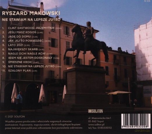 Nie stawiam na lepsze jutro [CD]