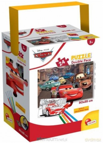 Puzzle w tubie Mini 24 el. Auta [PUZZLE]