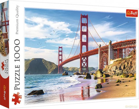 TREFL 1000 el. Most Golden Gate, San Francisco, USA [PUZZLE]