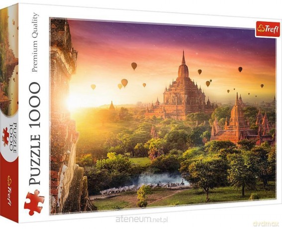 TREFL 1000 el. Starożytna świątynia, Birma [PUZZLE]