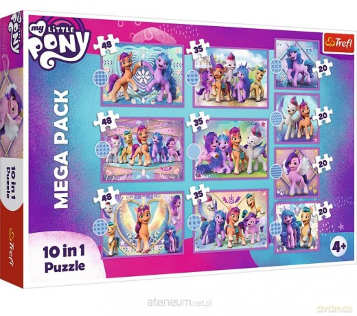 TREFL 10w1 Kucyki Pony [PUZZLE]