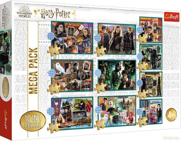 TREFL 10w1 W świecie Harrego Pottera [PUZZLE]