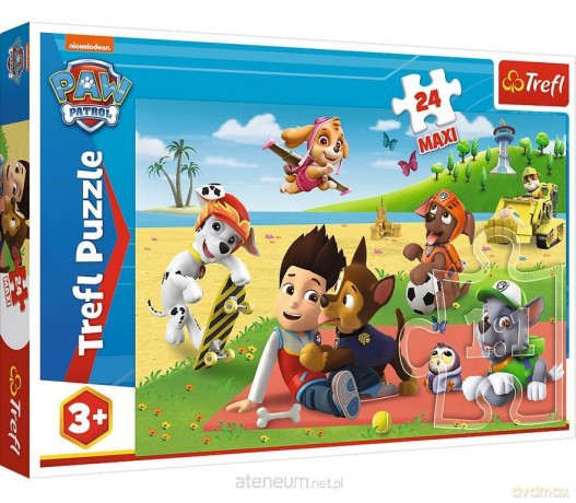 TREFL 24 el. Maxi Zabawa na kocu [PUZZLE]