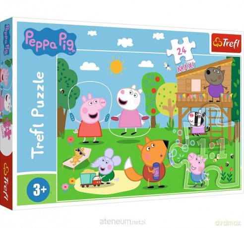 TREFL 24 el. Maxi Zabawa na polanie [PUZZLE]