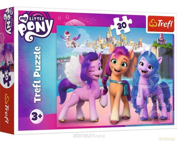 TREFL 30 el. Zabłyśnij jak Kucyki Pony [PUZZLE]