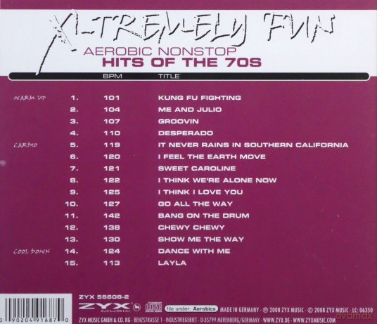 X-Tremely Fun - Aerobics: Hits Of The 70s [CD]