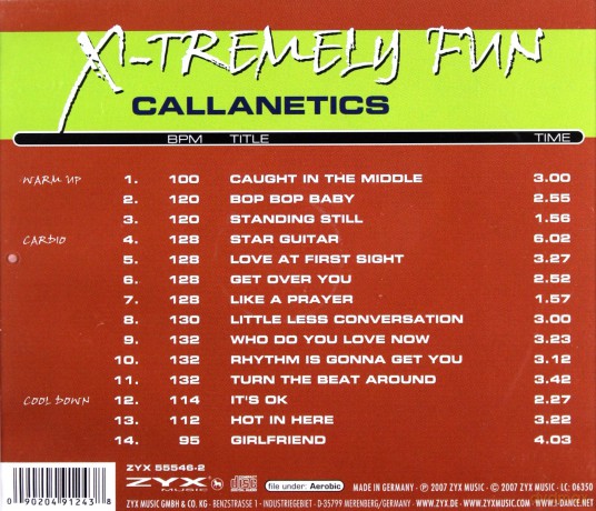 X-Tremely Fun - Callanetics [CD]
