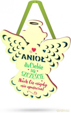Zawieszka ZOS-006 Anioł na szczęście