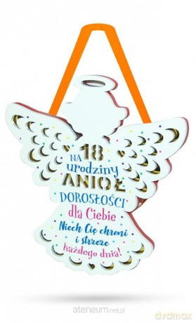 Zawieszka ZOS-010 Anioł na osiemnastkę
