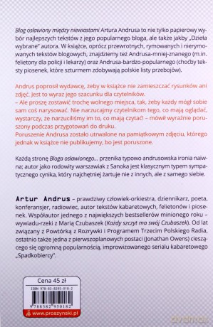 Blog osławiony między niewiastami - Artur Andrus [KSIĄŻKA]
