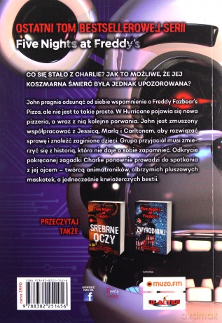 Czwarty schowek Five Nights at Freddy's 3 - Scott Cawthon, Kira Breed-Wrisley [KSIĄŻKA]