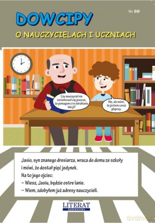 Dowcipy O nauczycielach i uczniach - Przemysław Adamczewski [KSIĄŻKA]