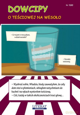 Dowcipy O teściowej na wesoło - Przemysław Adamczewski [KSIĄŻKA]