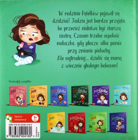 Jadzia Pętelka wita dzidziusia - Barbara Supeł [KSIĄŻKA]