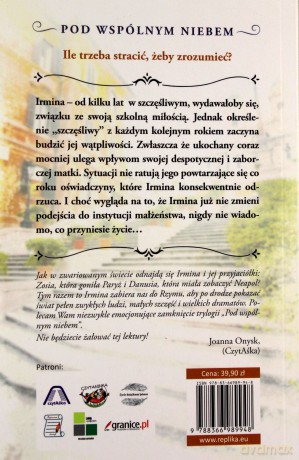 Jutro pokochamy Rzym Pod wspólnym niebem - Magdalena Kołosowska [KSIĄŻKA]