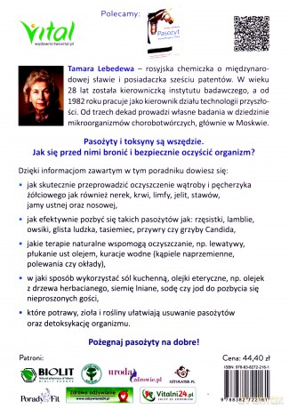 Oczyść swój organizm z toksyn i pasożytów - Tamara Lebedewa [KSIĄŻKA]