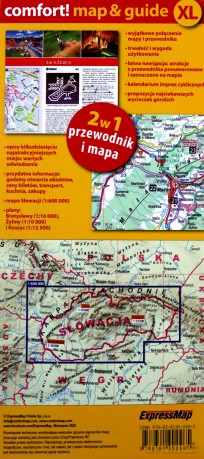 Słowacja 2w1 przewodnik i mapa - Katarzyna Byrtek