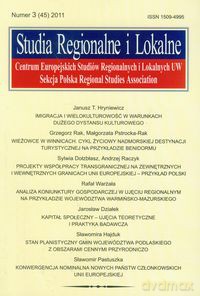 Studia Regionalne i Lokalne 3(45)2011 [KSIĄŻKA]