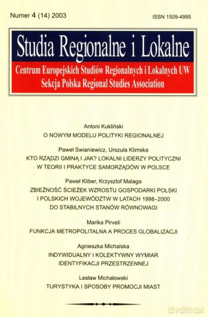 Studia regionalne i lokalne 4/2003 [KSIĄŻKA]