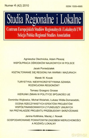 Studia Regionalne i lokalne 4/2010 [KSIĄŻKA]