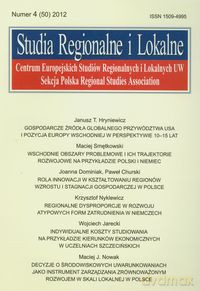 Studia Regionalne i Lokalne 4/2012 [KSIĄŻKA]