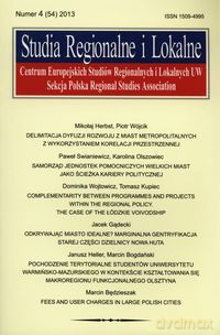 Studia Regionalne i Lokalne 4/2013 [KSIĄŻKA]