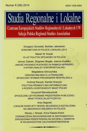 Studia Regionalne i Lokalne 4/2014 [KSIĄŻKA]