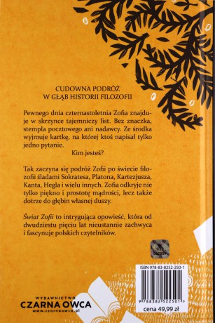 Świat Zofii - Jostein Gaarder [KSIĄŻKA]