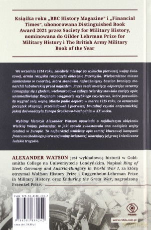 Twierdza Oblężenie Przemyśla i korzenie skrwawionych ziem Europy - Alexander Watson [KSIĄŻKA]