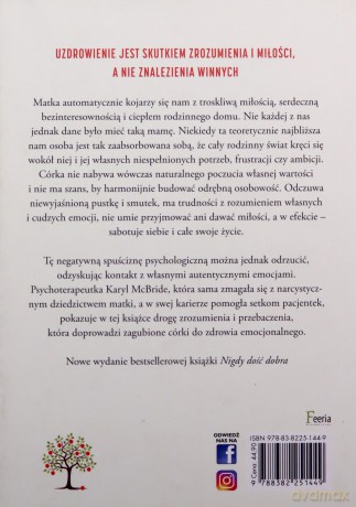 Wsparcie dla dorosłych córek narcystycznych matek wyd. 2 - Karyl McBride [KSIĄŻKA]